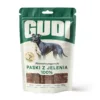 GUDI Paski mięsne Jeleń 500g naturalne przysmaki dla psa